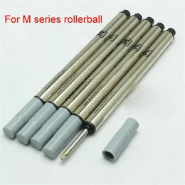 High Quality 5 pieces lot black refill for Magnetic Roller ball pen stationery writing smooth accessories228i