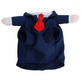 Dog Apparel Small Clothes Stylish Suit Bow Tie Costume Dresses For Dogs Formal Wedding Attire