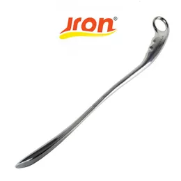 Shoe Parts Accessories Jron Metal Shoes Horns Alloy Spoon Stainless Steel Long Pull Horn Convenient Wearing And 230718