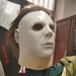 Party Masks 1978 Original Halloween Michael Myers Mask Cosplay Horror Bloody Killer Demon Latex Hjälm Carnival Masquerade Party Costume 230718