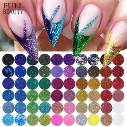 Nail Glitter 60 Shiny Nail Shiny Powder Set com pigmento de baixo brilho Decorativo Iris Design Chrome Processo de polimento à prova de poeira CHNJ151 230718