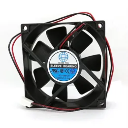 새로운 원래 글로브 팬 S01138812H DC12V 0 23A S01138812M 80x80x25mm 컴퓨터 냉각 Fan306n