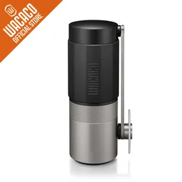 マニュアルコーヒーグラインダーWacaco Exagrind Portable Manual Coffee Grinder with Stainless Steel Conical Burr 230718