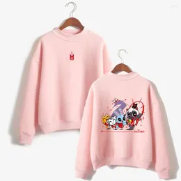 Men's Hoodies Cult Of The Lamb High Collar Sweatshirt 2023 Game Cool Harajuku Streetwear Long Sleeve Fashion Logo Turtleneck