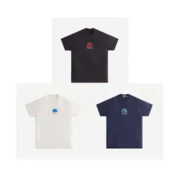 Kith Tour World ResortsカップカジュアルコットンショートスリーブメンズファッションデザイナーTシャツ