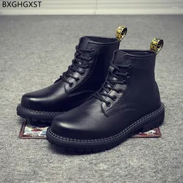 부츠 발목 남자 야외 신발 검은 남자 남성 디자이너 캐주얼 스티탈 리 군사 2023 Chaussure