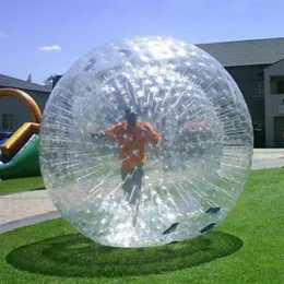 Zorb Ball Human Hamster Balls uppblåsbara för landvandring eller hydrovatten Zorbing -spel med valfritt sele 2 5M 3M161W