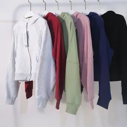 BUBA ZAWIERTOWANY PEŁNY ZIP PULLOVER Bluza Kobiety Śliczne bluzy z kapturem Teen dziewczyna jesienna kurtka Owczesna bluzy bluzy swobodne ubrania z kapturem z kapturem z kieszenią