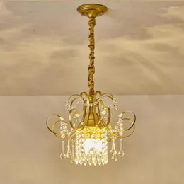 Chandeliers Crystal For Pendant Lamp Dining Room Antique Style Lighting E14 Lustres Cristal E Pendentes Large Light