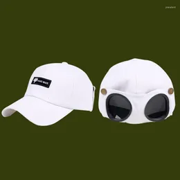 Ball Caps Polit Casual Baseball Cap Gläser Trucker Hüte Handgefertigte Sonne Männer Frauen Sport Gorros Avaitor