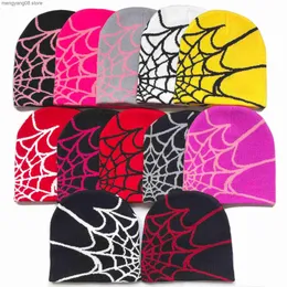 Amazon.com: yolrdiw 3 Piece Y2k Beanie Spider Web Soft