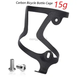 Vattenflaskor burar 15G Ultra-Light Full Carbon Fiber Bicycle Bottle Cage Mountain/Road Bicycle Bottle Cage Riding Must-Have HKD230719