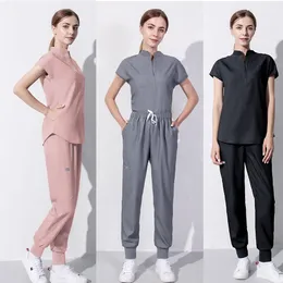 YL007 Health Service Pants Center School Pharmacy Inneslutning Center Hospital Salon Oral Cavity Pet Doctors Nurse Work Medicalwear3126