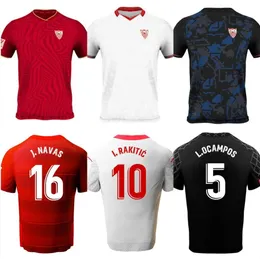 23 24 Isco Sevilla FC Soccer Jersey Lamela Papu Gomez I.Rakitic L.ocampos Suso Munir Y.en Nesyri 2024 2023 Rafa Mir Menkits装備フットボールシャツ