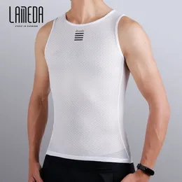 Camicie da ciclismo Top LAMEDA felpa da ciclismo gilet da ciclismo che assorbe il sudore intimo uomo da strada mountain bike abbigliamento da ciclismo camicia maniche corte lunghe 230718