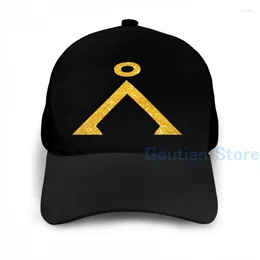 Ball Caps Fashion Ziemia Symbol Złoty styl Cap Basketball Cap Men Men Graphic Print Black Unisex Adult Hat