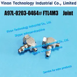 Fanuc A97L-0203-0464 # FTL4M3 Elbow Screw Joint A97L-0203-0464 FTL4M3 EDM JOINT LOWER A97L 0203 0464 Used For Guide Base A290-8271R