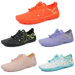 2023 Good Resilience Casual Mesh Shoes Purple Beige Black White Blue Orange för alla terrängen