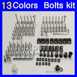 Fairing bolts full screw kit For SUZUKI SV650S SV400S SV1000S SV650 S SV400 S SV1000 S SV 1000 650 Body Nuts screws nut bolt kit 1169y