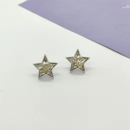 2023 Luxury Quality Charm Stud Earring With Diamond Star Shape in Silver Plated Have Box Stamp PS7990A2182