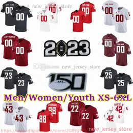 Niestandard XS-6XL NCAA Washington State WSU Cougars Football Jersey 23 Djouvensky Schlenbaker 22 Gavin Barthiel 43 Ben Wilson 17 JP Zamora 25 Nakia Watson 11 Drew Bledsoe