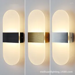 Vägglampa ledat rundat hörn sängen vardagsrum sovrum balkong modern minimalistisk gångbelysning korridor