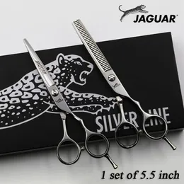 Hårsax 5 5 5 6 6 5 Professionell frisörsax Set Cutting Thunning Barber Shears High Quali318b