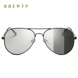 Солнцезащитные очки rbewtp Оригинальный бренд Top Lens Pochromic Polarized Men, едущие в дневные и ночные очки солнечные очки 230718