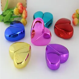 100sets/Lot Colorful Small 25ml Love Shape Portable Perfume Spray Pump Bottles HIgh Quality Cosmetic Sample Sprayer Bottles Free DHL Sh Xjkj