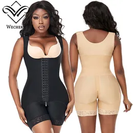 Kvinnors Shapers Underbust Forming Bodysuit Women Body Shaper Compression Jumpsuit Underwear Slimming Shapewear Flat Belly Black Nude Butt Lifter 230719