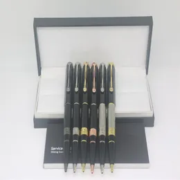 Luxury William Shakespeare 6 Style Color Ballpoint Pen Black and Gold Silver Rose Gold Trim with Serie Number Office School Suppl238y