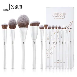 Makeup Tools Jessup Pinsel Set 4 14-teilig Make-up Premium Synthetic Foundation Concealer Puder Lidschatten Mischpinsel T343 230718
