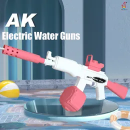 Песчаная игра с водой Fun Ak47 Полностью автоматическая стрельба для взрослых игрушки для взрослых летние открытые пляжные мальчики и девочки для бассейна Бесплатная доставка 230718