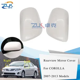 ZUK rétroviseur extérieur couverture boîtier couleur de Base pour Toyota Corolla 2007-2013 voiture rétroviseur Shell2334