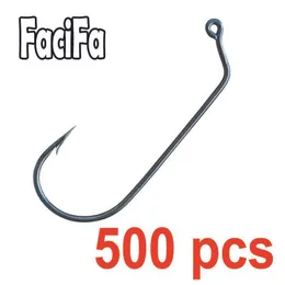 Ami da pesca 500 pezzi 60 gradi Big Jig Amo da pesca Jig Hook Fishhook Size # 2 10 20 30 40 50 230718