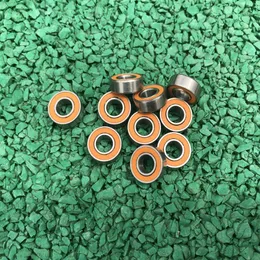 10pcs Lot S623-2rs 3x10x4mmm ABEC-7 الفولاذ المقاوم للصدأ الهجينة SI3N4 كراميك محمل 623RS 623 2RS ​​CB LD لبكرة الصيد 3 10 4MM287S