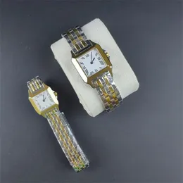 Stainless steel square montre femme men designer watch waterproof elegant evening ice out wristwatch female fashion watches simple dh013 Q2