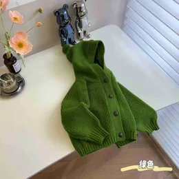 Pullover Winter 2023 Cotton Hoodie Children Korean Style Cardigan Sweater Boys Casual Toddler Sweater Long Sleeve Thermal Clothing HKD230719
