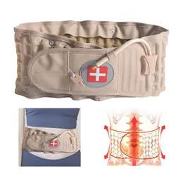 Andra massagesartiklar Bälte Support Brace Physio Decompression Back Relief Midja Lumbal Traction Backache Heat Therapy Pain Massager Family Health Care 230718