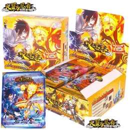 Gry karciane 2023 Karty kolekcji Uzumaki Uchiha Sasuke Har Sakura Kakashi TCG Gra handlowa dla dzieci