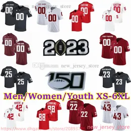 2023 Anpassad XS-6XL NCAA Washington State WSU Cougars Football Jersey Victor Ferrel Stone Jr. Dollar Ward Ollie Neal Bell Arconado Lucas Djibril Ward Men Women Youth