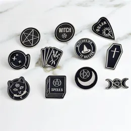 Witches do it better witch ouija spells black moon pin accessory Badges Brooches Lapel Enamel pin Backpack Bag3019