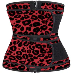 Bustiers korsetter Neoprene midjetränare korsett shaper underbust bustier dubbelbälten bantning cincher bältet midja midja stål 275k