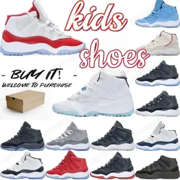 toddlers kids shoes 11s cherry cool grey boys girls youth childrens shoes big kids BP gamma blue win like 96 concord sneakers bred legend blue Pantone size EUR 25-35