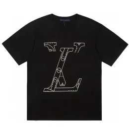 2023 Designer Nouveaux T-shirts pour hommes dames chemises de luxe designers solide col rond manches courtes lettres de mode polos marque t-shirts d'été CXD2307127