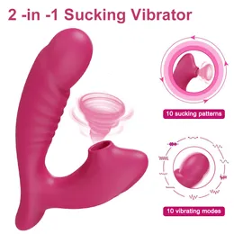 Wibratory pochwa Ssanie Wibrator Silne wibru wibrujące Sucker Clintoris stymulacja żeńska masturbacja dla dorosłych zabawki eric sex dla kobiet 230719