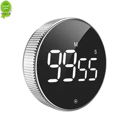 Ny digital timer Kök Timer Manual Countdown Elektronisk väckarklocka Magnetisk LED Mekanisk matlagningstimer Dusch Studie Stoppur