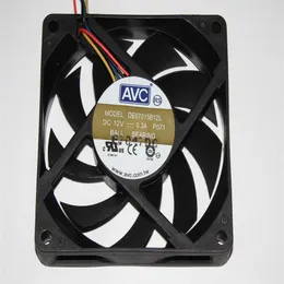 AVC 7015 DE07015B12L 12V 0 3A 4 fils roulement à billes ventilateur de refroidissement cpu300s