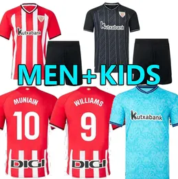 23 24 Club-Fußballtrikots BERENGUER 2023 2024 MUNIAIN Athletic Bilbao Home Away WILLIAMS Fußballtrikot RAUL GARCIA VILLALIBRE Trikot Sancet GK UNAI SIMON