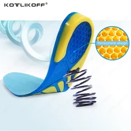 Shoe Parts Accessories Silicon Gel Insoles Foot Care For Plantar Fasciitis Heel Spur Running Sport Shock Absorption Pads Arch Orthopedic Insole 230718